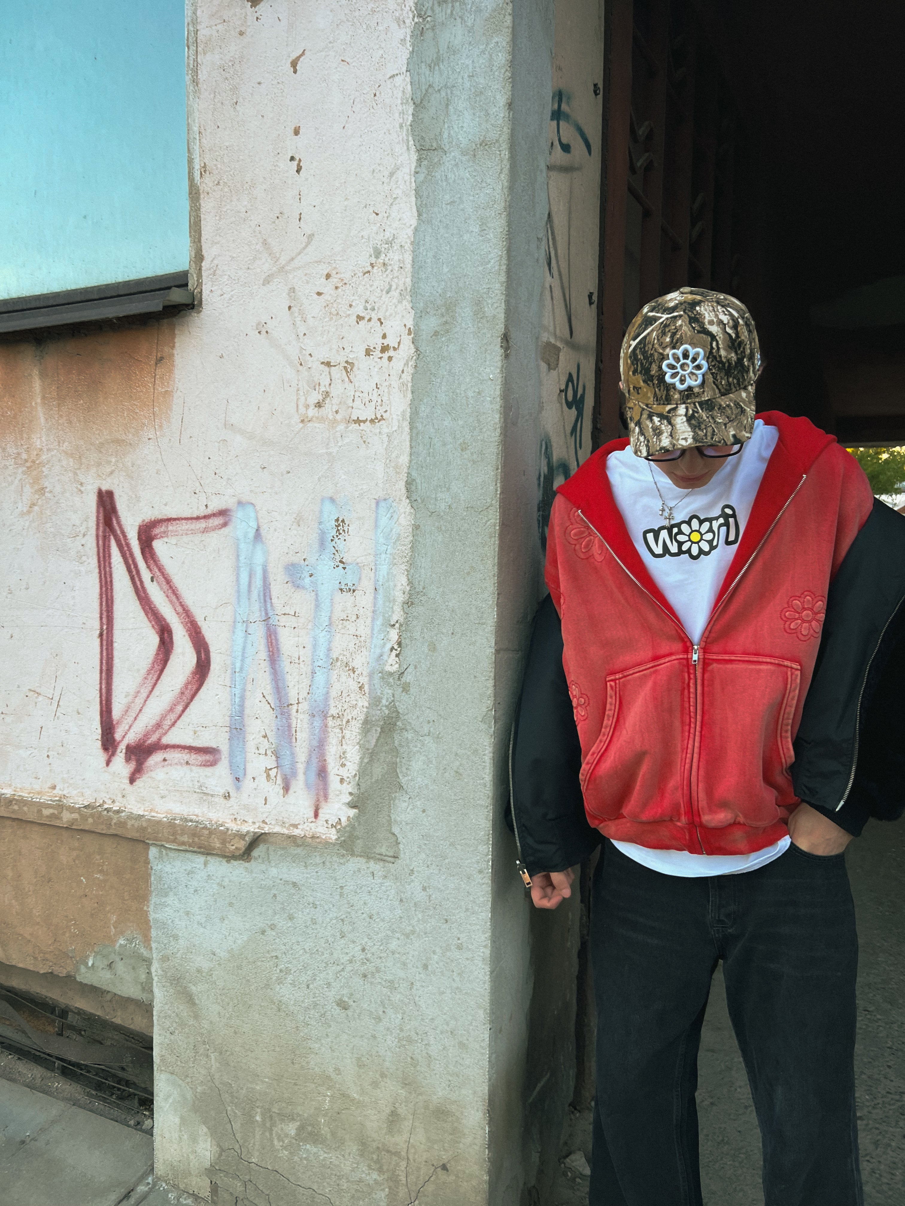 wori flower hat camo