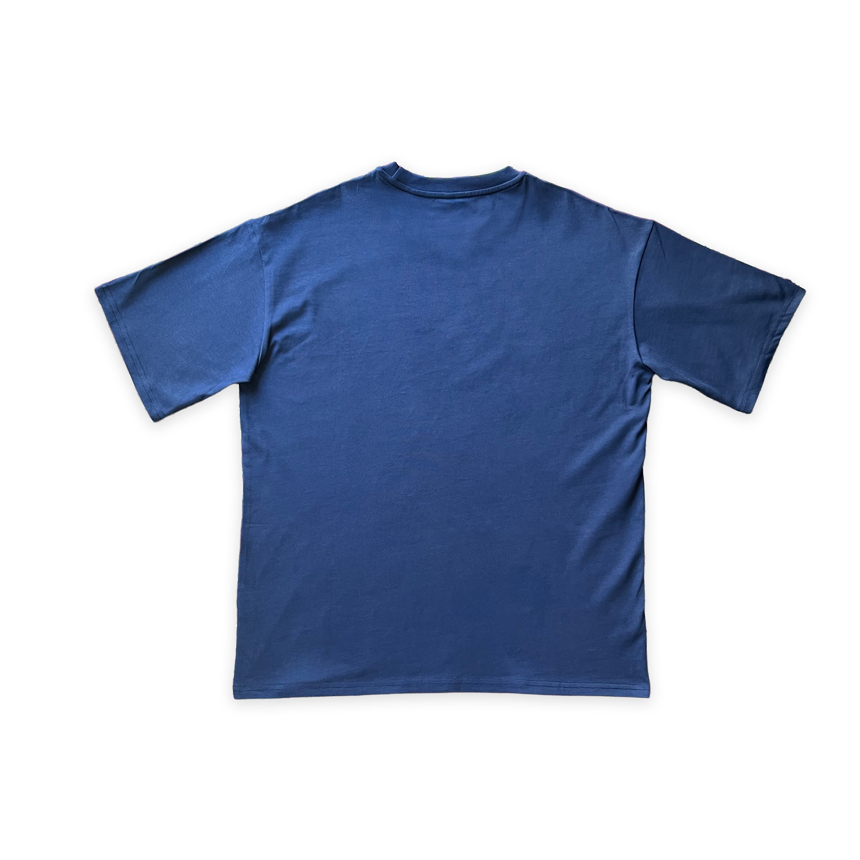 wori logo tee blue