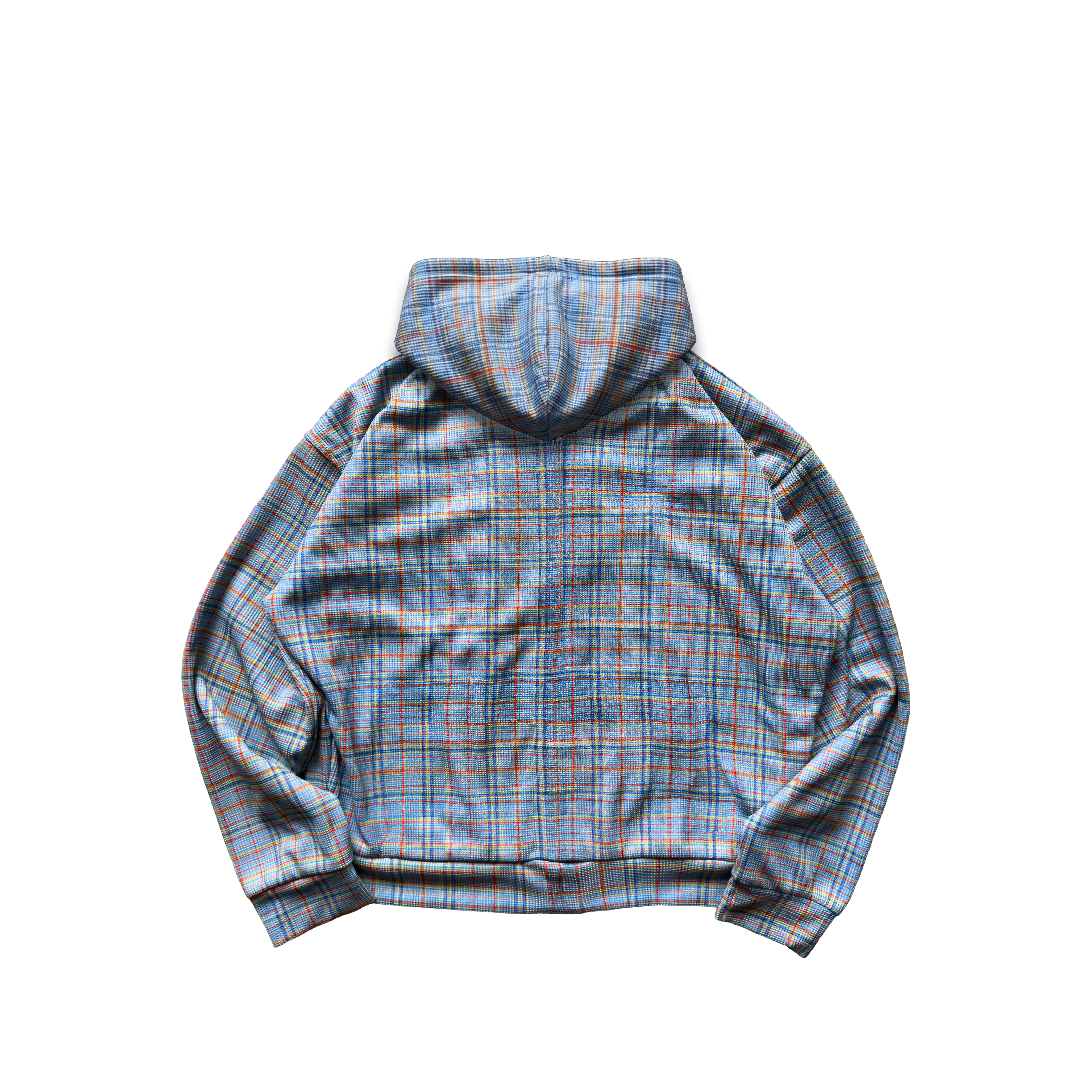 wori waffle knit zip-up