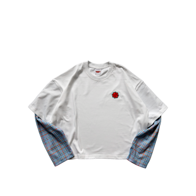 waffle knit longsleeve tee