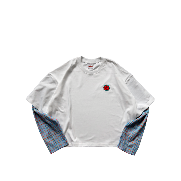 waffle knit longsleeve tee