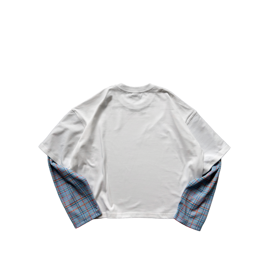 waffle knit longsleeve tee