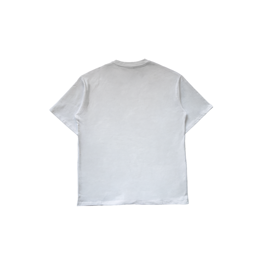 logo tee white