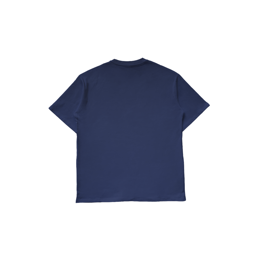 logo tee blue