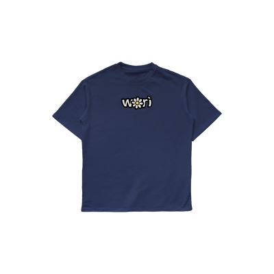 logo tee blue