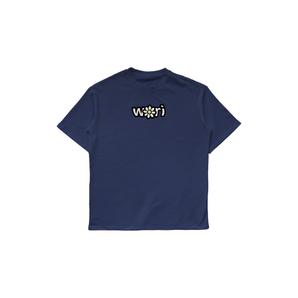 logo tee blue